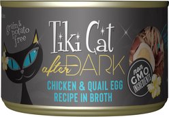 Tiki Cat After Dark Chicken & Quail Canned Cat Food, 5.5-oz, case of 8