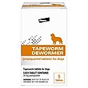 Elanco Dewormer for Tapeworms for Dogs, 5 count