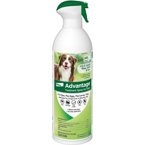Advantage Flea & Tick Treatment Spray for Dogs, 8-oz bottle