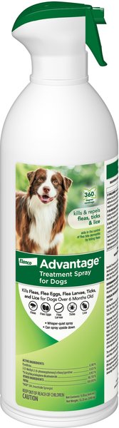 Advantage Flea & Tick Treatment Spray for Dogs, 15-oz bottle slide 1 of 6