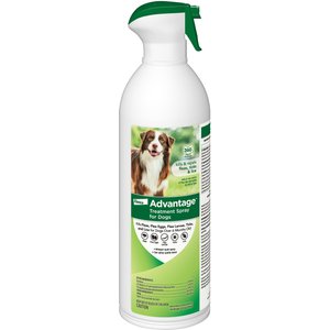 Advantage Topical & Indoor Flea & Tick Spray for Dogs, 15-oz bottle