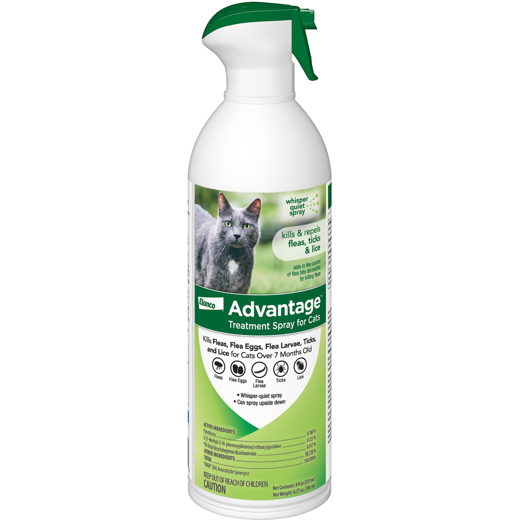 ADVANTAGE Flea Treatment Spray for Cats 8 oz bottle Chewy