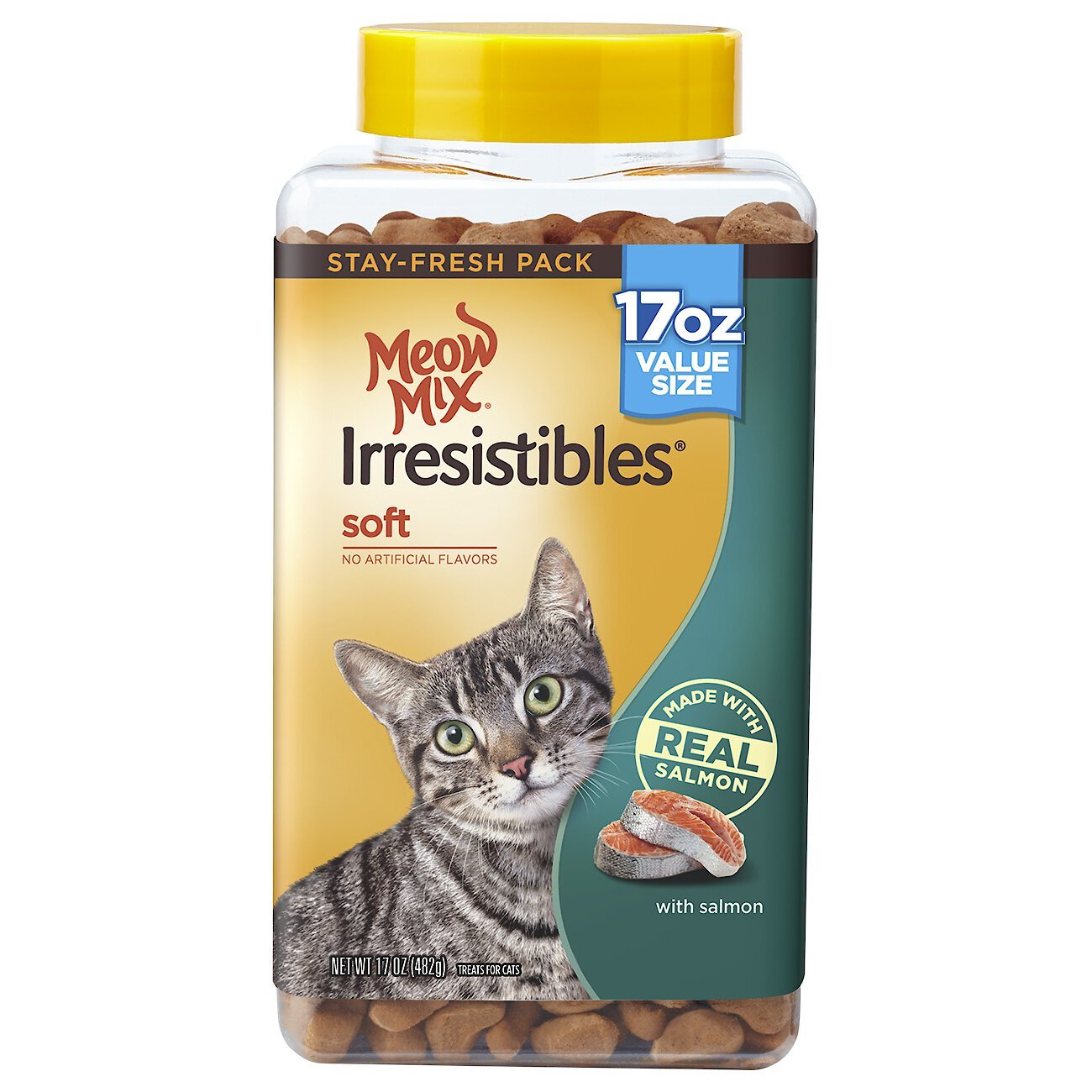 Meow Mix Irresistibles with Real Turkey Soft Cat Treats
