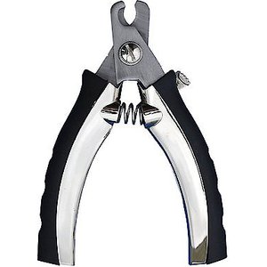 Resco Pro Series Plier Style Nail Clippers, Small, Black/Chrome