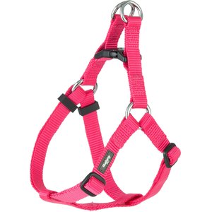 Blueberry Pet Classic Solid Nylon Step In Back Clip Dog Harness, French Pink, Small: 16.5 to 21.5-in chest