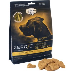 DARFORD Zero G Grain Free Roasted Duck Dog Treats 12 oz bag Chewy