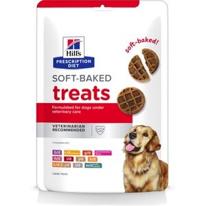 Hill's Prescription Diet Soft Baked Soft & Chewy Dog Treats, 12-oz bag
