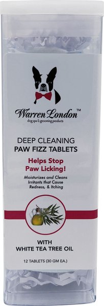 Warren London Deep Cleaning Dog Paw Fizz Tablets, 12 count slide 1 of 7