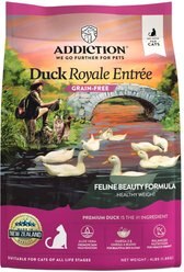 Addiction Grain-Free Duck Royale Dry Cat Food, 4-lb bag