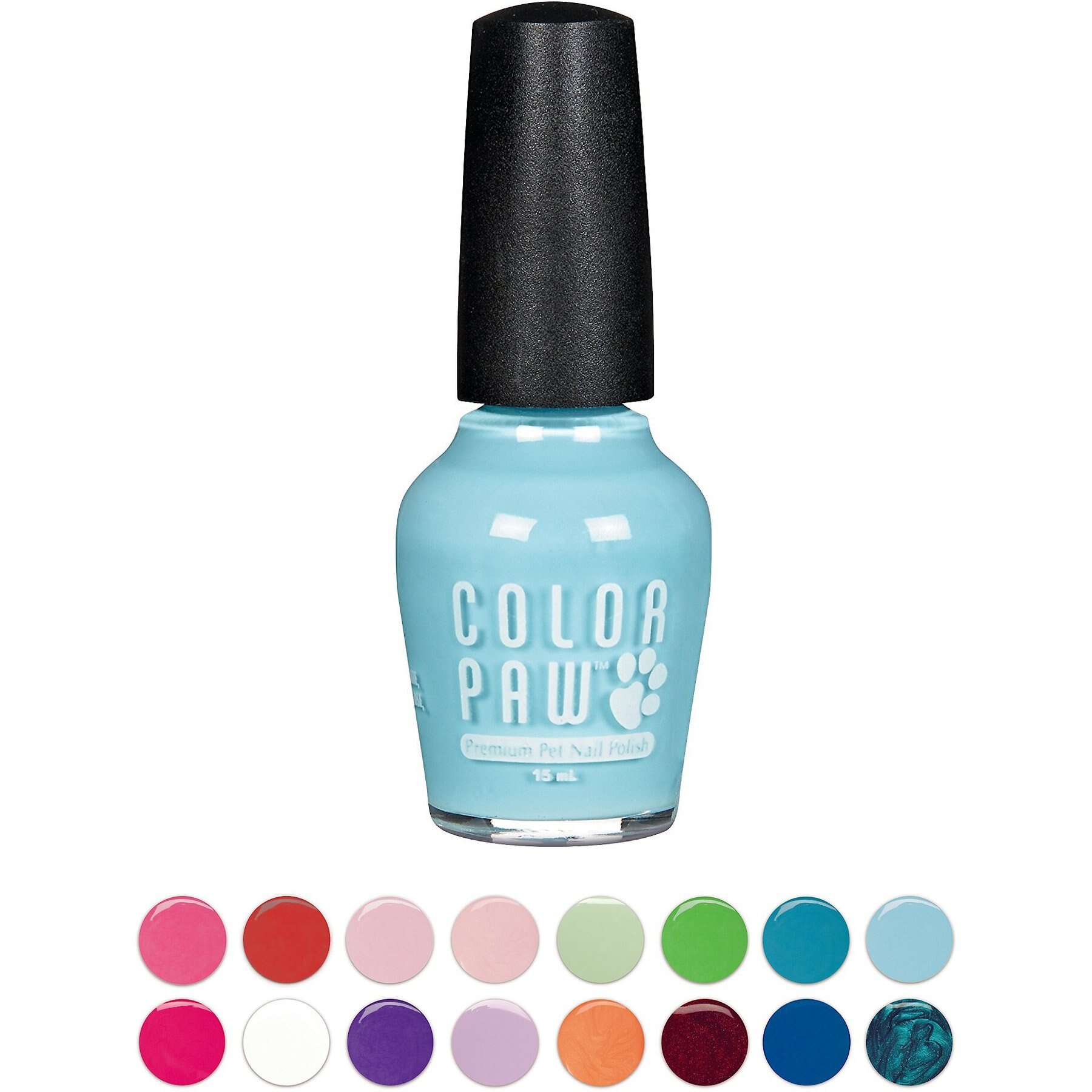 Color Paw Dog Nail Polish Baby Blue