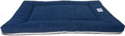 Pet Dreams Sleep-eez Classic Reversible Dog Crate Mat, Denim, 24-in