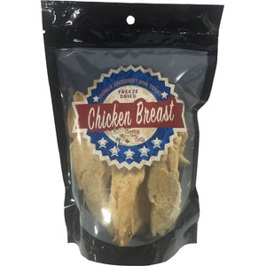 Chasing Our Tails Single Ingredient Chicken Breast Freeze-Dried Dog Treats, 3.5-oz bag