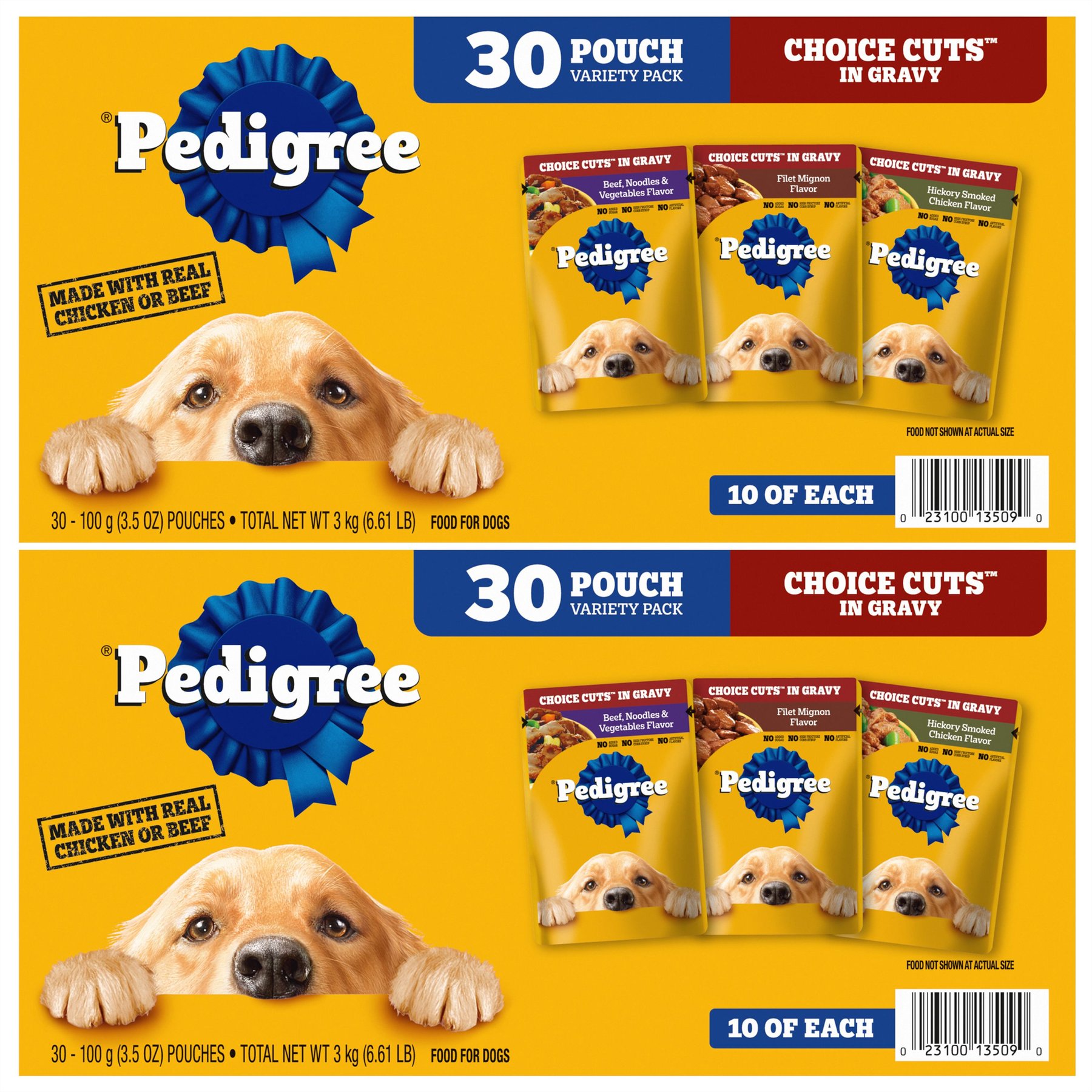 PEDIGREE Choice Cuts in Gravy Variety Pack Adult Wet Dog Food 3.5