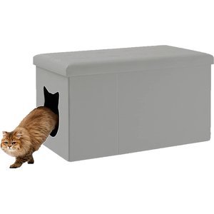 Discontinued CURIO Modern Cat Litter Box Litter Liner Maple Pattern Chewy