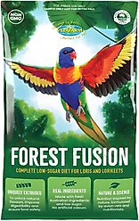 Vetafarm Forest Fusion Lorikeet & Lory Non-GMO Powder Sample Parrot Bird Food, 0.88-oz pouch