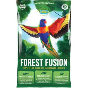Vetafarm Forest Fusion Lorikeet & Lory Non-GMO Powder Sample Parrot Bird Food, 0.88-oz pouch