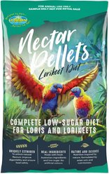 Vetafarm Nectar Lorikeet & Lory Non-GMO Pellets Sample Parrot Bird Food, 0.88-oz pouch