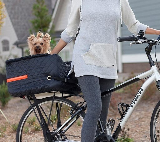 Snoozer Pet Products Lookout Dog Rear Rider Bicycle Seat, Black