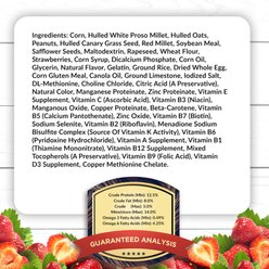 Lafeber Strawberry Nutri-Berries Pellets Small Bird Food, 10-oz bag slide 2 of 8