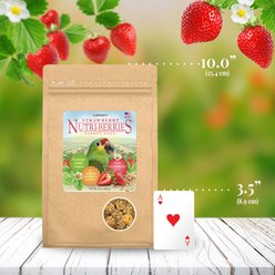 Lafeber Strawberry Nutri-Berries Pellets Bird Food, 10-oz bag slide 2 of 8