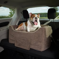 Snoozer Pet Products Luxury Lookout II Micro Suede Dog & Cat Car Seat