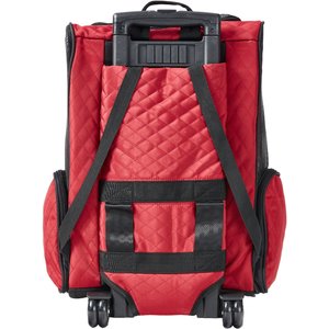 Snoozer Pet Products Roll Around 4-in-1 Travel Dog & Cat Carrier Backpack, Red, Large