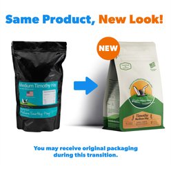 Rabbit Hole Hay Ultra Premium, Hand Packed Medium Timothy Hay Small Animal Food, 4-oz bag slide 2 of 5