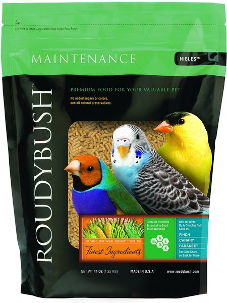 Roudybush Daily Maintenance Nibles Bird Food, 44-oz bag slide 1 of 5