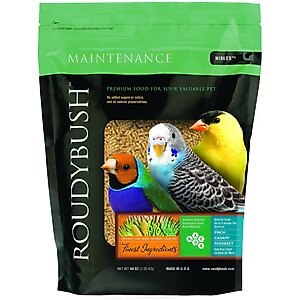 Roudybush Daily Maintenance Nibles Bird Food, 44-oz bag