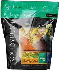 Roudybush Daily Maintenance Crumble Bird Food, 44-oz bag