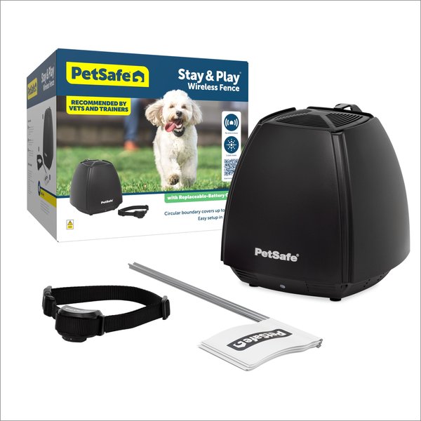 PetSafe Stay & Play Wireless Fence with Replaceable Battery Collar slide 1 of 9