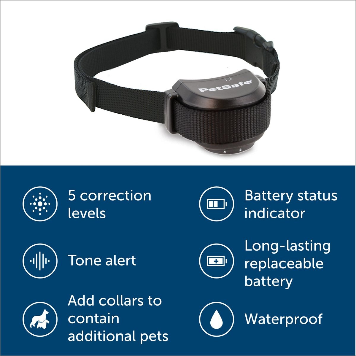 PETSAFE Stay & Play Wireless Fence with Replaceable Battery Collar