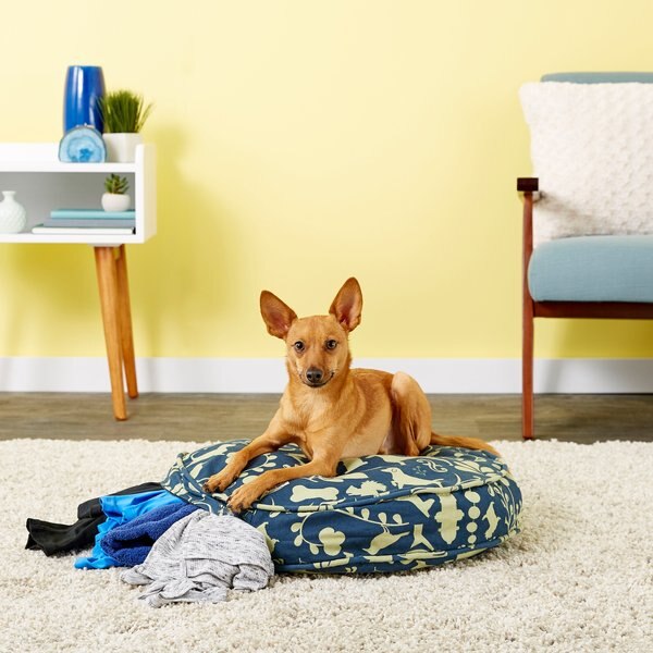 MOLLY MUTT Perfect Afternoon Round Dog Duvet Cover, Petite