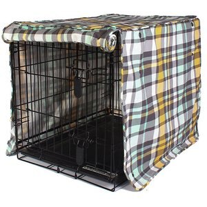 Molly Mutt Northwestern Girls Dog Crate Cover, 30-in