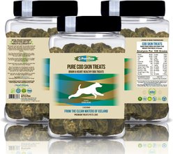 Best Paw Nutrition Wild Pure Cod Skin Dog Treats, 7.2-oz jar slide 2 of 5