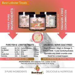 Best Paw Nutrition Wild Fish & Lobster Dog Treats, 16-oz jar slide 2 of 9