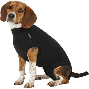 Suitical Recovery Suit for Dogs, Black, Small