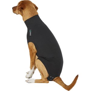 Suitical Recovery Suit for Dogs Black Large 