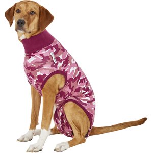 Suitical Recovery Suit for Dogs, Pink Camo, Medium