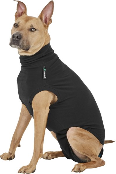 Suitical Recovery Suit for Dogs, Black, Medium + slide 1 of 8