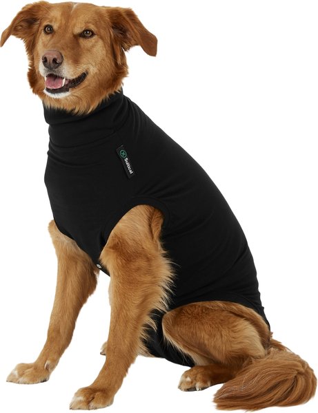 Suitical Recovery Suit for Dogs, Black, Large slide 1 of 8