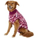 Suitical Recovery Suit for Dogs, Pink Camo, Large