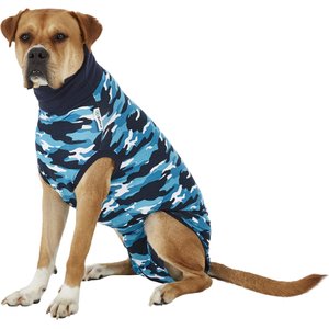 Suitical Recovery Suit for Dogs, Blue Camo, X-Large
