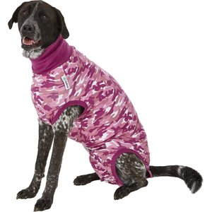 Suitical Recovery Suit for Dogs, Pink Camo, XX-Large