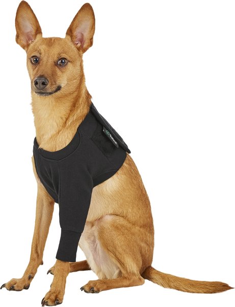 Suitical Recovery Sleeve for Dogs, Black, X-Small slide 1 of 7