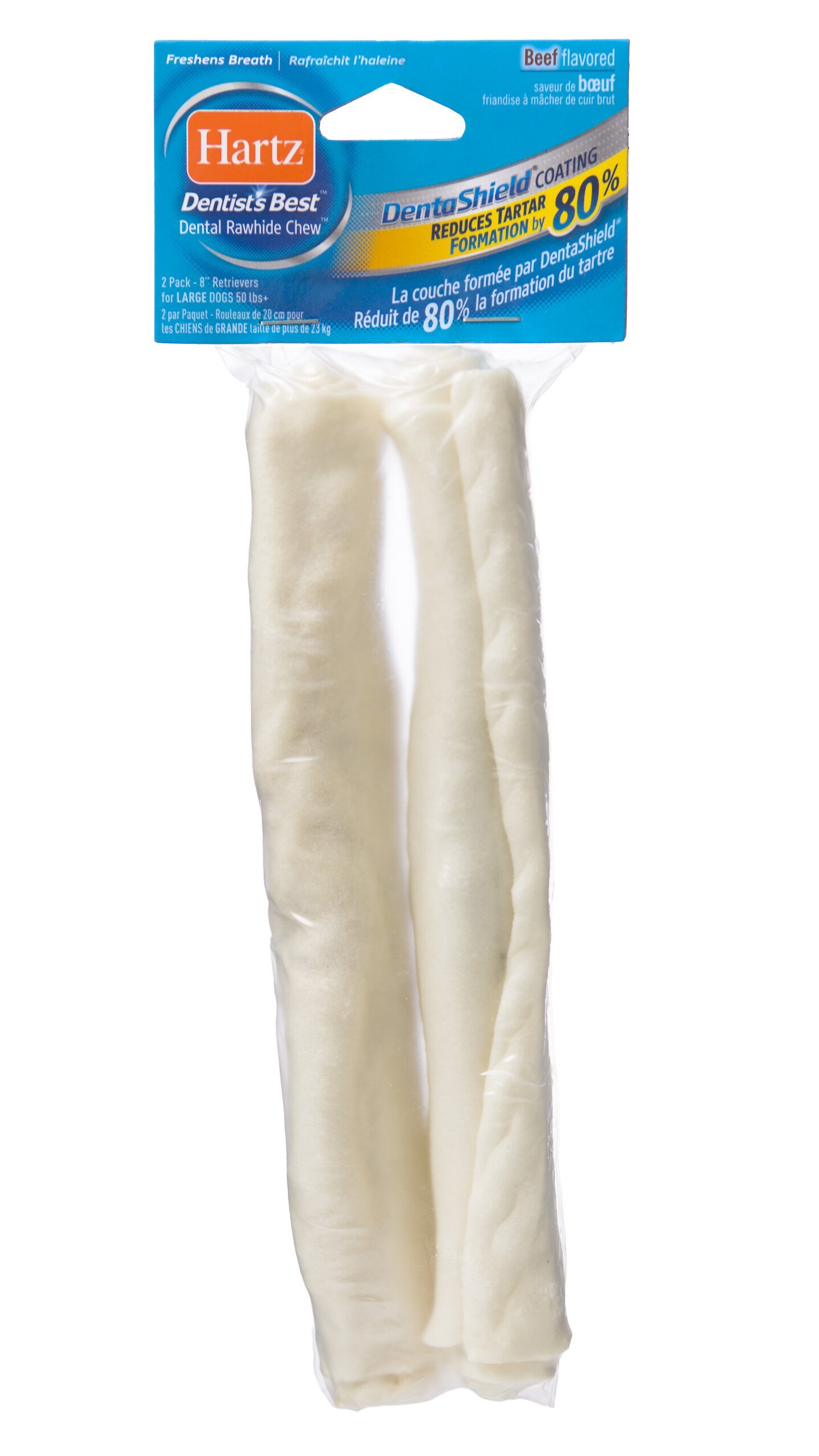 Hartz Dentist's Best Bones with Dental Shield Dental Dog Treats