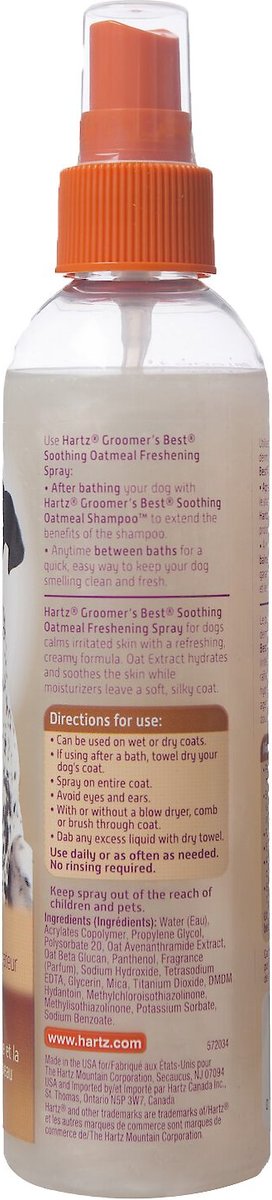 Hartz 2024 freshening spray