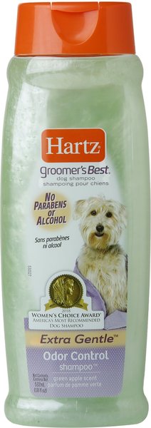 Discontinued HARTZ Groomer s Best Odor Control Extra Gentle Dog Shampoo 18 oz bottle Chewy