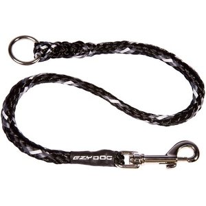 EzyDog Standard Dog Leash Extension, Black, 24-in 