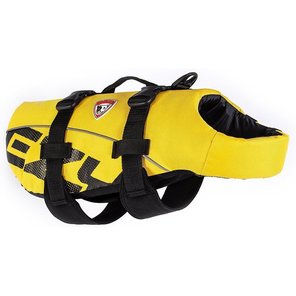 EZYDOG Doggy Flotation Device Life Jacket, Yellow, Medium - Chewy.com